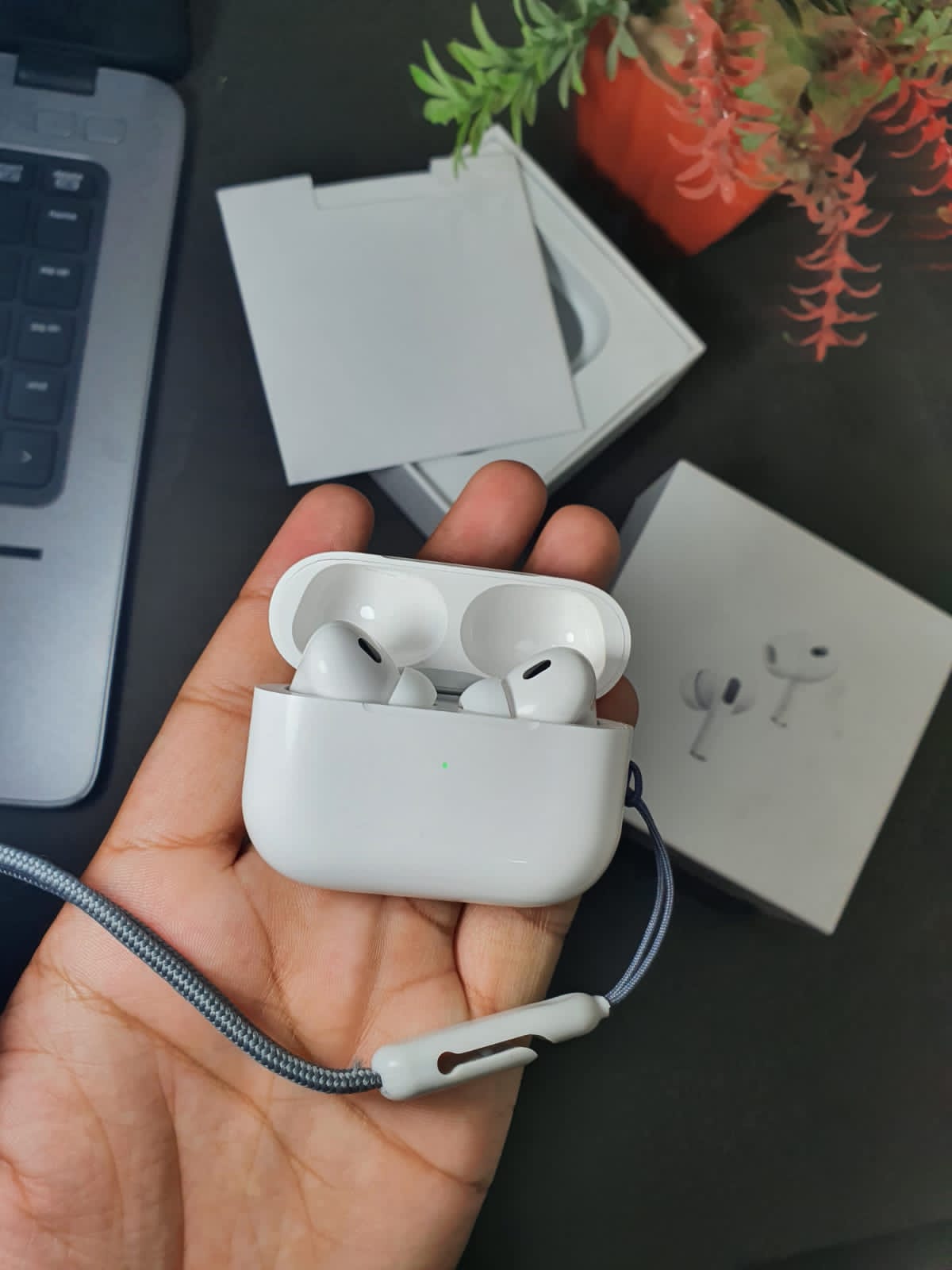Airpods Pro 2 With Buzzer and ANC, Made in USA, Wireless Bluetooth