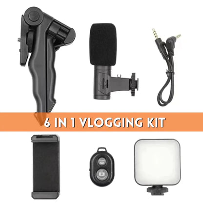 5 in 1 Video Making™ Vloging Kit with Tripod🎬