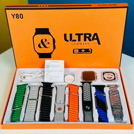 Y80 Ultra Smart Watch (8 in 1)