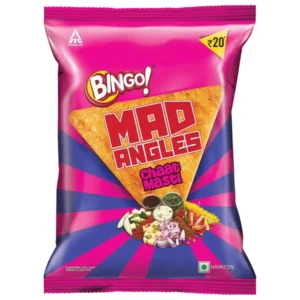 bingo! mad angles chaat masti triangle chips 60 gm