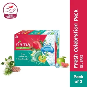 Fiama Assorted Fragrances Gel Bar, 375 g (3 pcs x 125 g each)