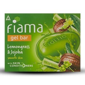 Fiama Gel Bar, Lemongrass and Jojoba for smooth skin, with skin conditioners, 125g Buy3 Get1