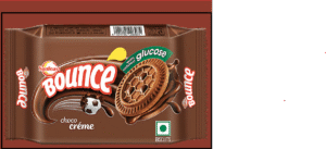 Sunfeast Bounce Creme Biscuits, Choco, 69.6 G