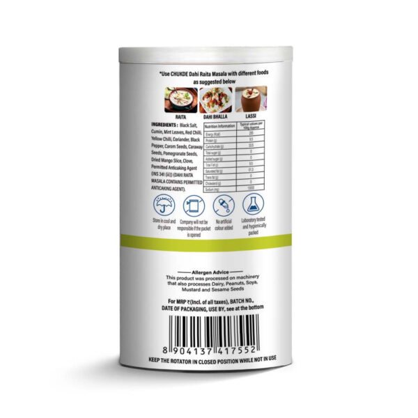 Dahi Raita Masala, Sprinkler 100G - Image 3