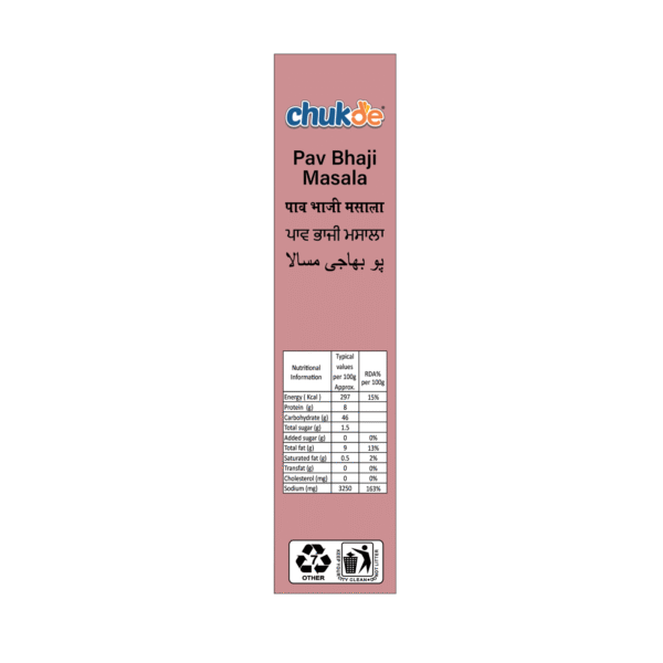 Chukde Spices Pav Bhaji Masala - Image 3