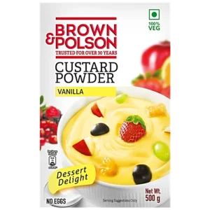 Brown & Polson Custard Powder - Vanilla Flavour, 500 g