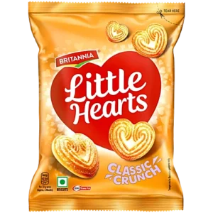 Britannia Little Hearts Biscuits - Classic, 26 g