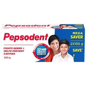 Pepsodent 12Hr Germicheck Toothpaste, 150 g (Pack of 2)