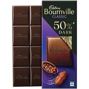 Cadbury Bournville Rich Cocoa 50% Dark Chocolate Bar, 75 g