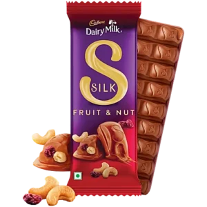 Cadbury Dairy Milk Silk Fruit & Nut Chocolate Bar, 129 g