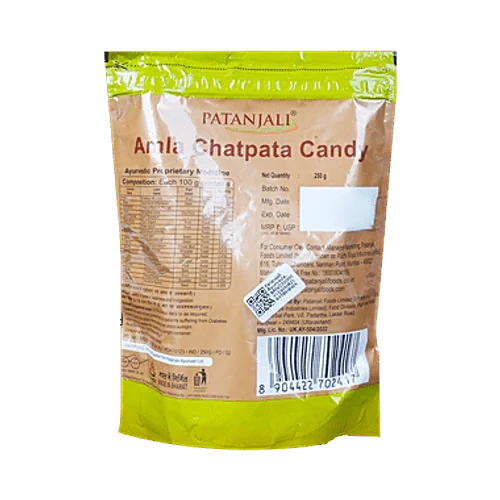 Patanjali Ayurveda Patanjali Ayurveda Amla Chatpata Candy, 250 gm Candy - Image 2
