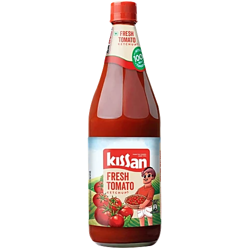 Kissan Fresh Tomato Ketchup, 1 kg Bottle - Image 3