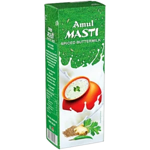 Amul Spiced Buttermilk, 200 ml Tetra Pak