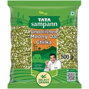 Tata Sampann Unpolished Moong Dal Chilka, 500 g
