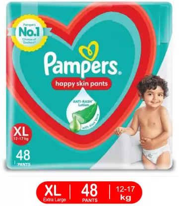 PAMPERS HAPPY SKIN 22PANTS XL(12-17KG )