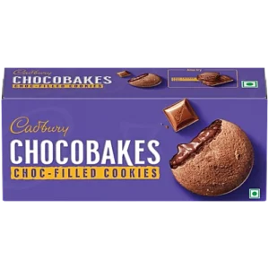 Cadbury Chocobakes ChocFilled Cookies, 57.5 g (5 Cookies x 11.5 g Each)