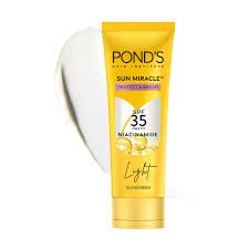 PONDS SUN MIRACLE PROTECT AND BRIGHT SPF 50 CREM light SUNSCREEN 50gm
