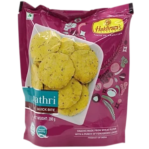 Haldiram's Namkeen - Mathri, 200 g Pouch
