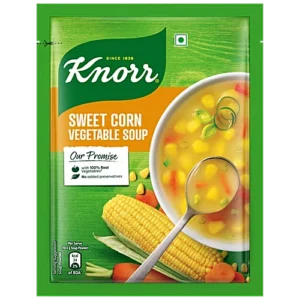 Knorr Sweet Corn Soup - 100% Real Vegetables, No Added Preservatives, 42 g