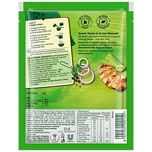 Knorr Classic Chicken Delite Soup, 42 g - Image 2
