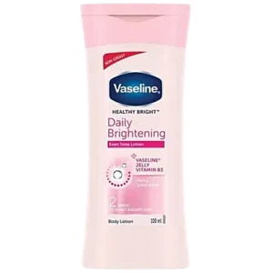 Vaseline Daily Brightening Body Lotion - For Healthy & Glowing Skin With Niacinamide, 90 ml