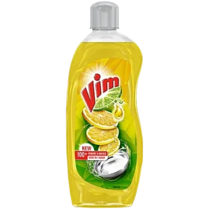 Vim Dishwash Liquid Gel Lemon, 500 ml Bottle