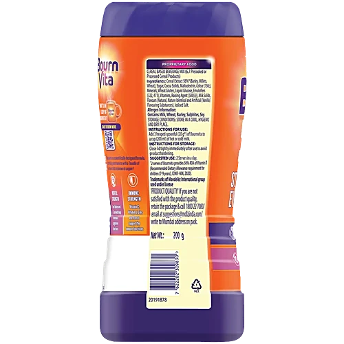 Bournvita Chocolate Nutrition Drink, 200 g - Image 2