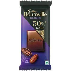 Cadbury Bournville Rich Cocoa 50% Dark Chocolate Bar, 30 g