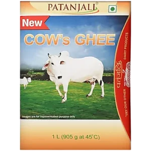 Patanjali Cow's Ghee, 1 L Carton