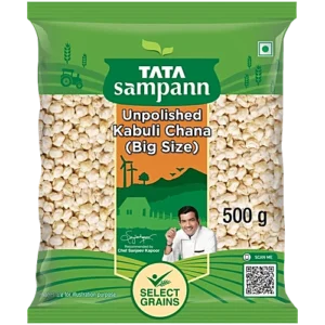 Tata Sampann Unpolished Kabuli Chana - Big Size, 500 g