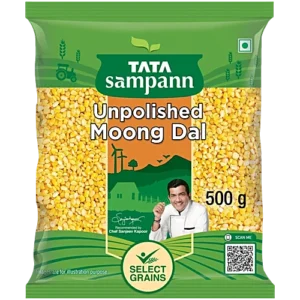 Tata Sampann Unpolished Moong Dal, 500 g
