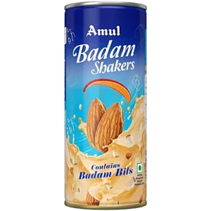 Amul Kool Milkshake - Badam, 200 ml Can