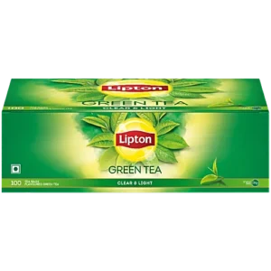 Lipton Clear & Light Green Tea, 130 g (100 Bags x 1.3 g Each)
