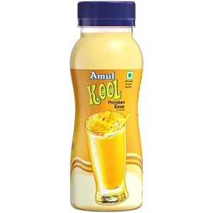 Amul Kool Flavoured Milk - Premium Kesar, 180 ml PET Bottle