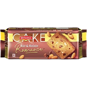 Britannia Nuts & Raisin Romance Cake, 140 g