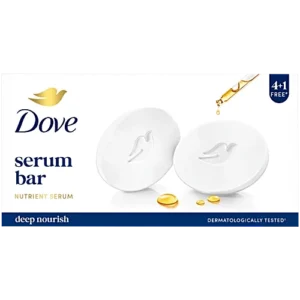 Dove Cream Bar Bathing Soap, 125 g (Buy 4 Get 1 Free)