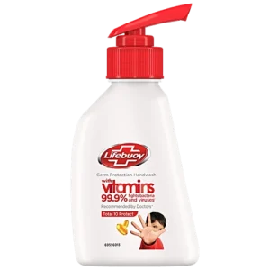 Lifebuoy Total 10+ Handwash - 99.9% Germ Protection, 80 ml Pump