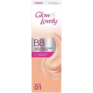 Glow & Lovely BB Multivitamin Cream With Foundation, 9 g Shade 01