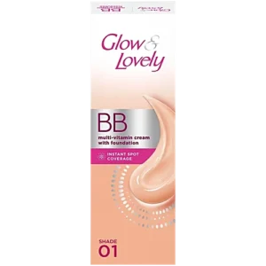 Glow & Lovely BB Multivitamin Cream With Foundation, 40 g Shade 01