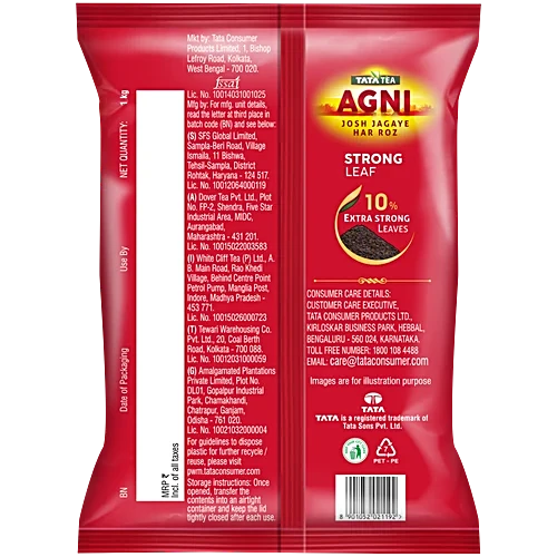 Tata Tea Agni Tea, 1 kg - Image 2