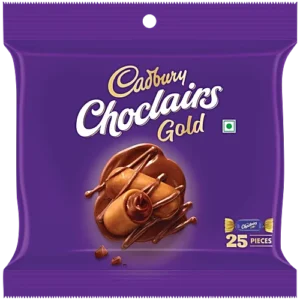 Cadbury Choclairs Gold Candy, 125 g (25 Candies)