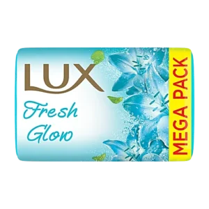Lux Fresh Glow Soap Bar - For Smooth Skin, Refreshing Fragrance, 100 g (Pack of 4)