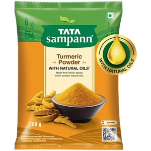 Tata Sampann Turmeric/Haldi Powder With Natural Oils, 200 g
