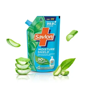Savlon Moisture Shield Germ Protection Handwash - 90% Natural Origin, 650 ml