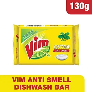 Vim Extra Anti Smell Bar With Pudina, 130 g