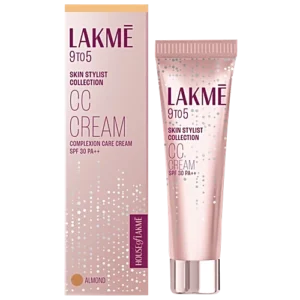 Lakme 9To5 CC Complexion Care Cream - Frappe, All-In-1, With SPF 30 & PA++, 30 g