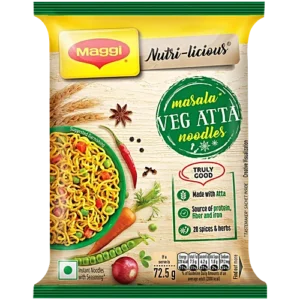 Maggi Nutri-Licious Masala Veg Atta Instant Noodles, 72.5 g