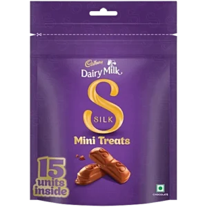 Cadbury Dairy Milk Silk Mini Treats Chocolate Bars, 135 g (15 x 9 g)