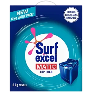 Surf Excel Matic Top Load Detergent Powder, 6 kg