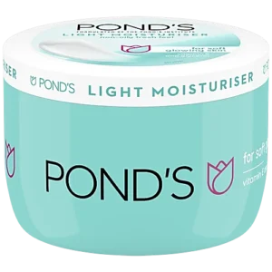 Ponds Light Moisturiser - With Vitamin E & Glycerine, For Non-Oily Fresh Feel, 200 ml